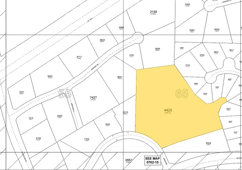 539 Keisler Rd, Cary, NC for lease - Plat Map - Image 2 of 5