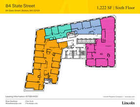 84 State St, Boston, MA for lease Floor Plan- Image 1 of 1