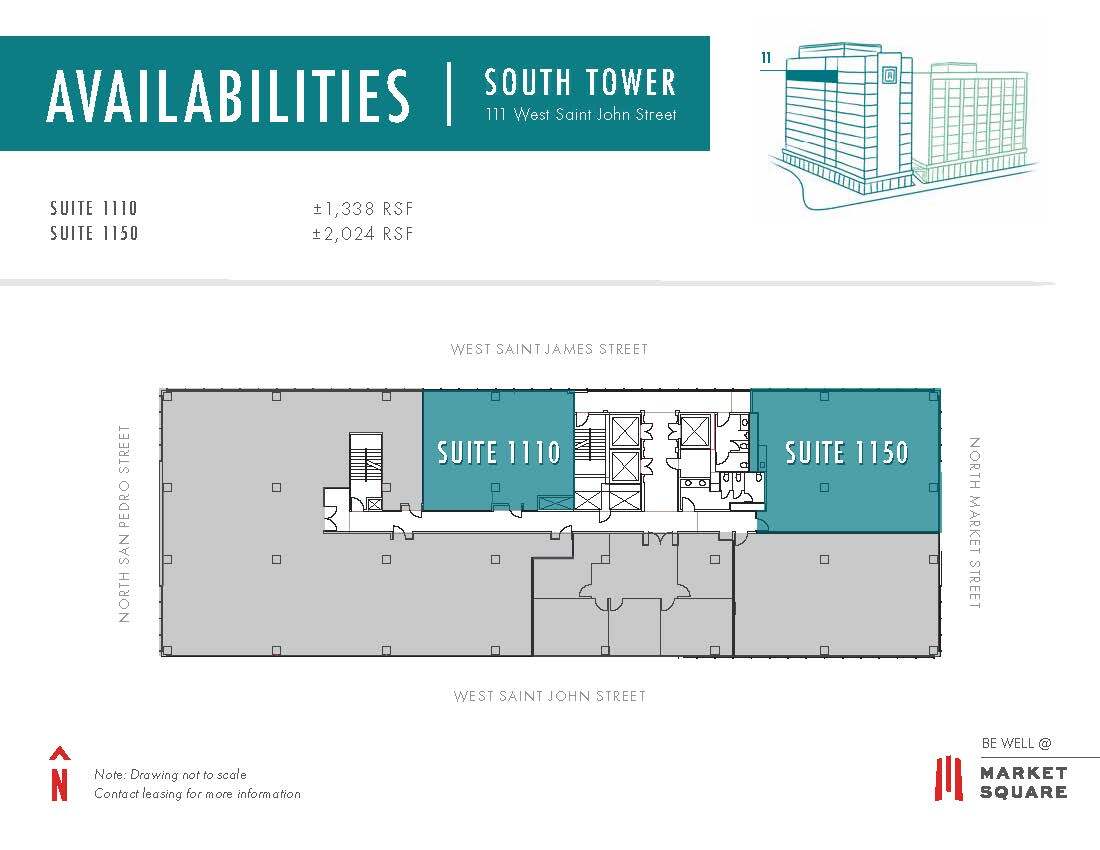 111 W Saint John St, San Jose, CA for lease Floor Plan- Image 1 of 1