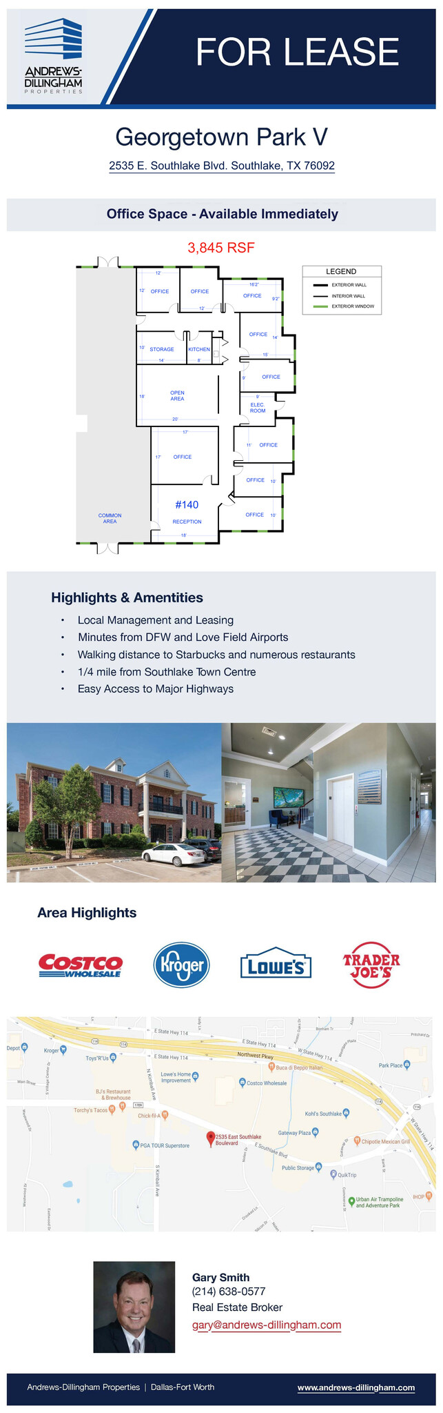 2535 E Southlake Blvd, Southlake, TX for lease Floor Plan- Image 1 of 1