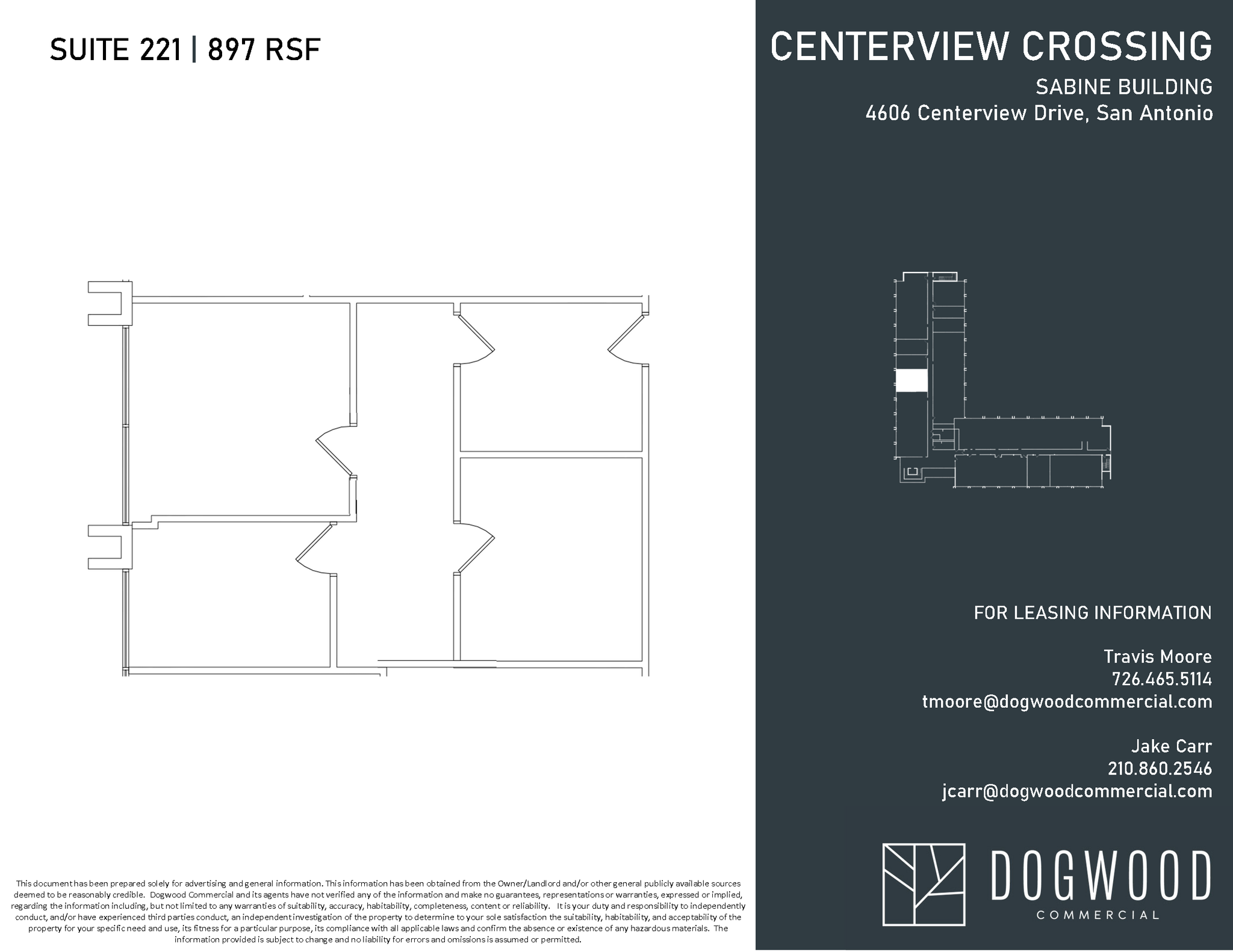 4538 Centerview Dr, San Antonio, TX for lease Floor Plan- Image 1 of 1