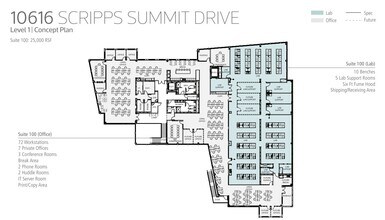 10616 Scripps Summit Ct, San Diego, CA for lease Floor Plan- Image 2 of 3