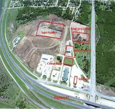 250 Eric St, Midlothian, TX - AERIAL  map view