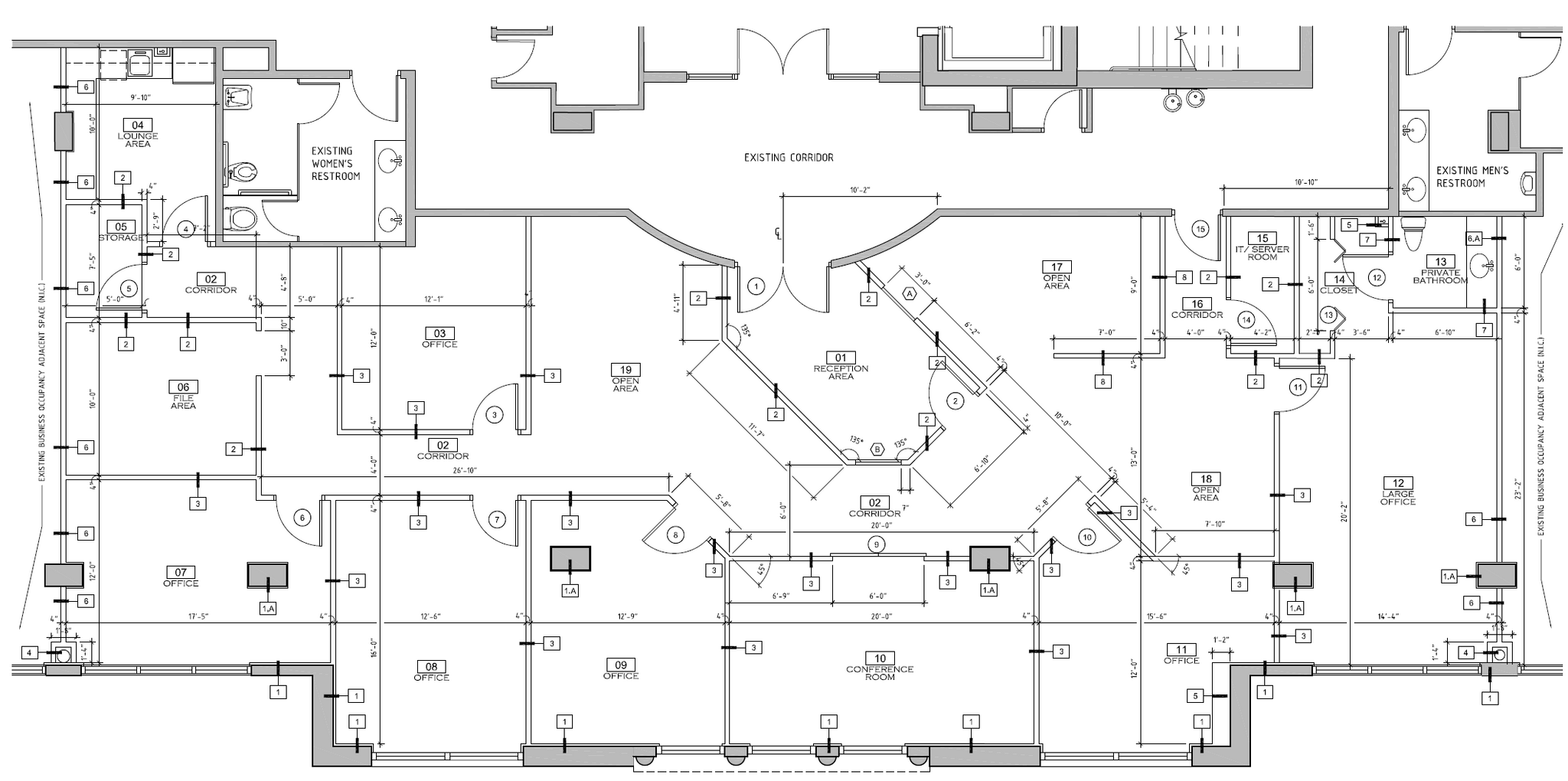 55 Merrick Way, Coral Gables, FL for lease Floor Plan- Image 1 of 1