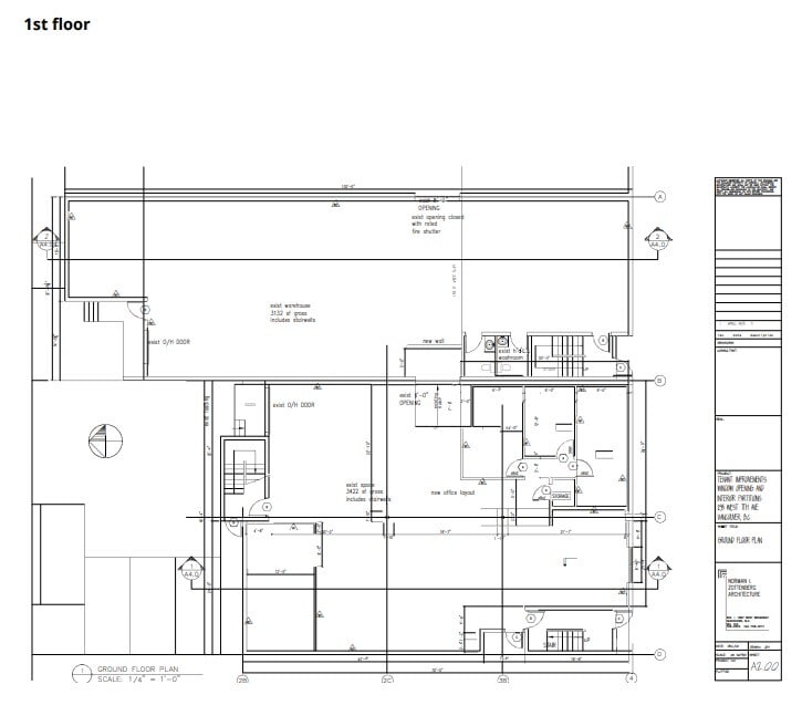 235-295 W 7th Ave, Vancouver, BC for lease Floor Plan- Image 1 of 1