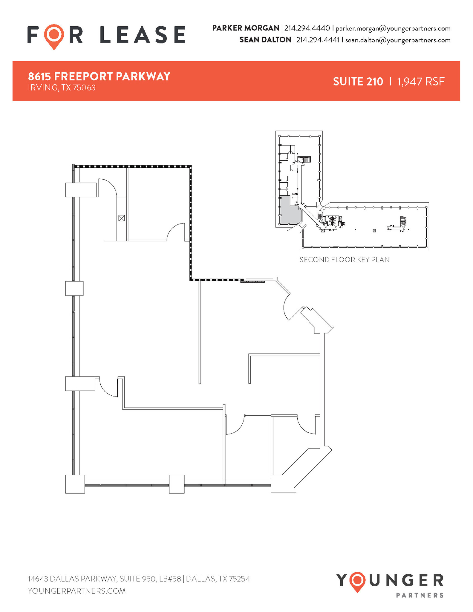 8615 Freeport Pky, Irving, TX for lease Floor Plan- Image 1 of 2