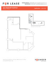 8615 Freeport Pky, Irving, TX for lease Floor Plan- Image 1 of 2