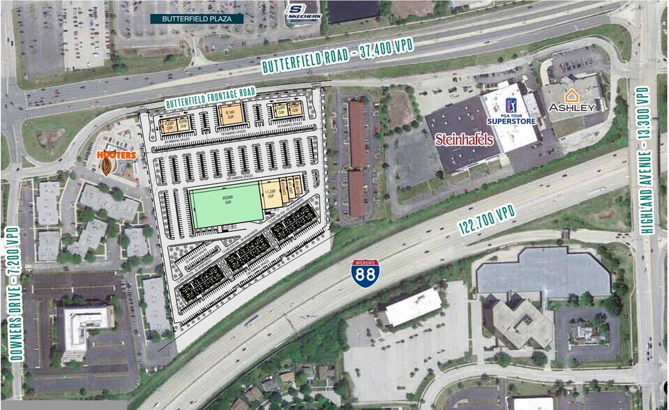 1205 Butterfield Rd, Downers Grove, IL 60515 Retail for Lease