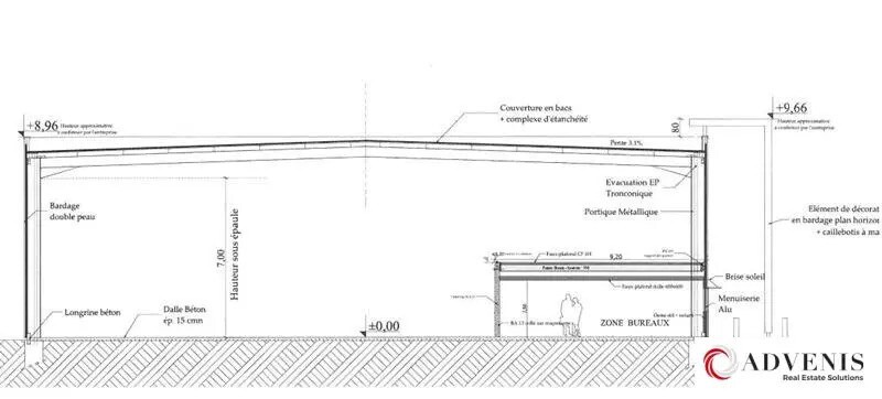 Flex in Blanquefort for lease - Floor Plan - Image 3 of 10