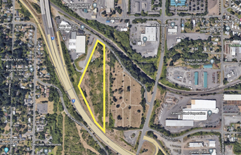 Judkins Road & Judkins Dedicated Road, Eugene, OR - aerial  map view