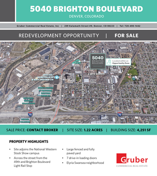 More details for 5040 Brighton Blvd, Denver, CO - Industrial for Sale