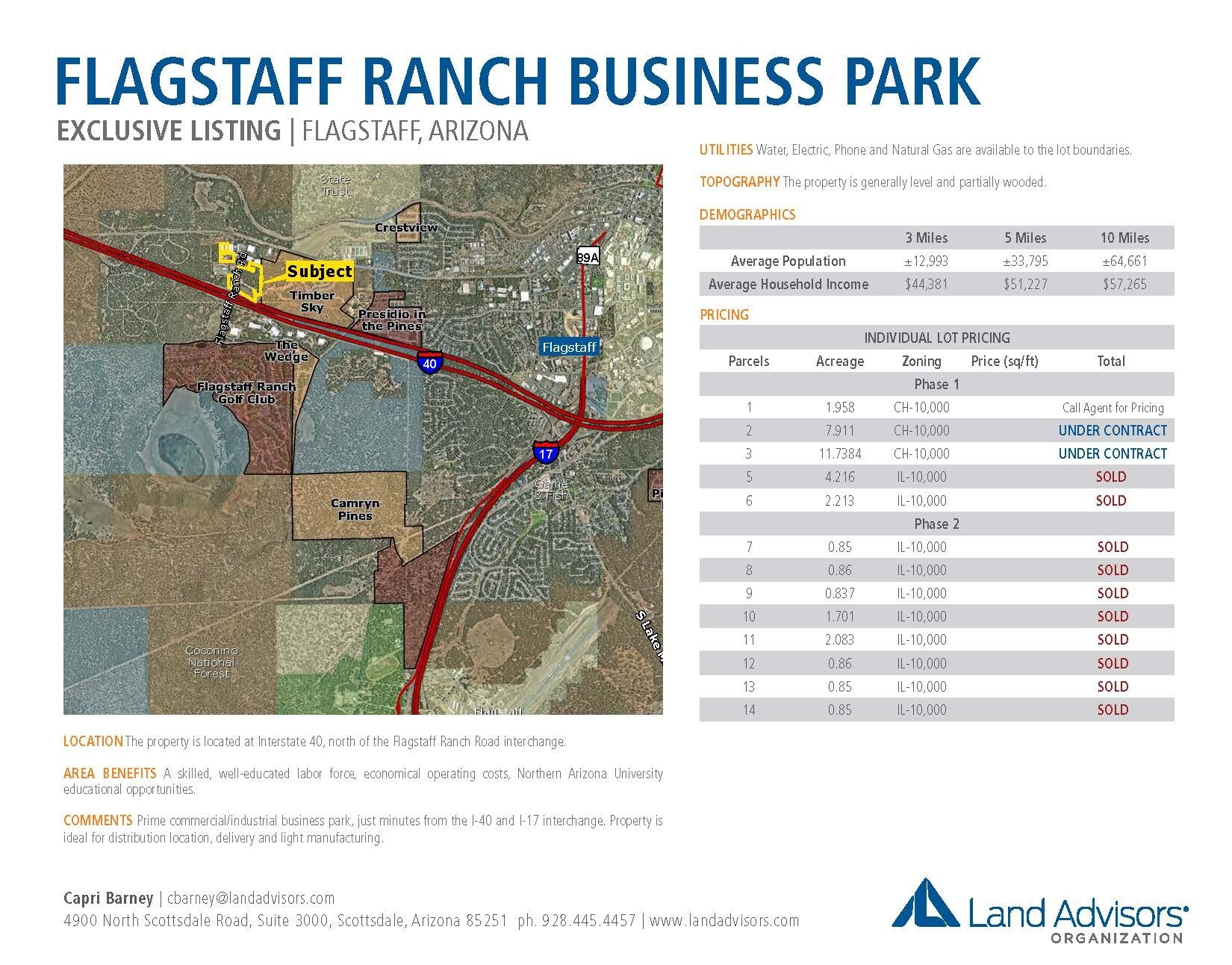 Lot 3 Flagstaff Ranch Rd, Flagstaff, AZ for sale Building Photo- Image 1 of 1