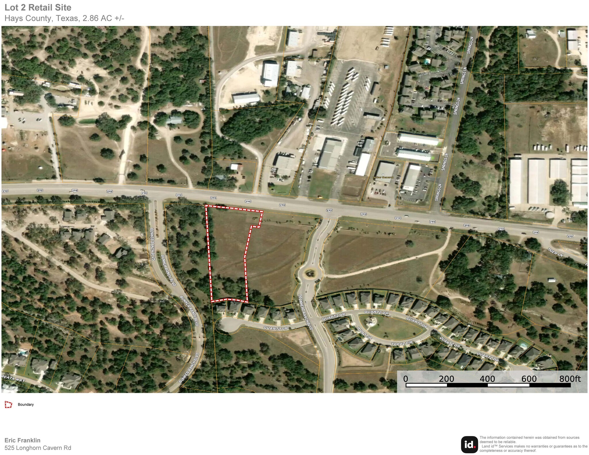 TBD US HWY 290, Dripping Springs, TX for sale Aerial- Image 1 of 1