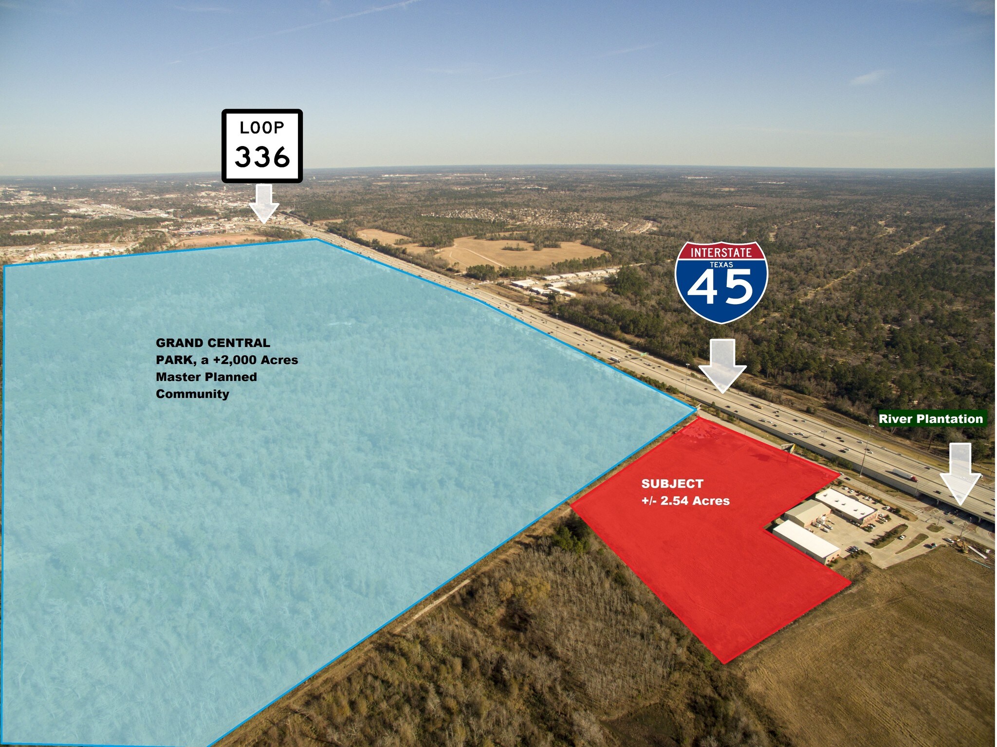 12024 Interstate 45 S, Conroe, TX for sale Aerial- Image 1 of 1