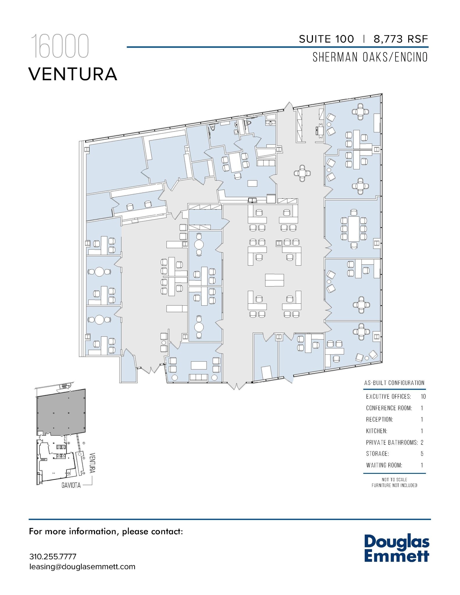 16000 Ventura Blvd, Encino, CA for lease Floor Plan- Image 1 of 1