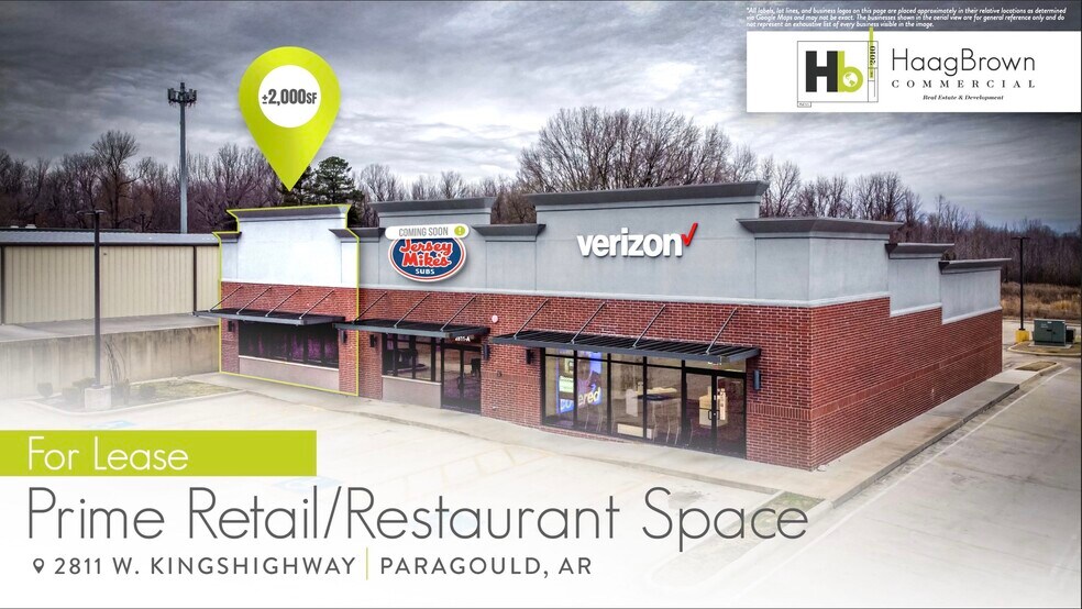 2811 W Kingshighway, Paragould, AR for lease - Building Photo - Image 1 of 7