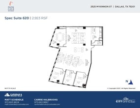 2525 McKinnon St, Dallas, TX for lease Floor Plan- Image 2 of 2