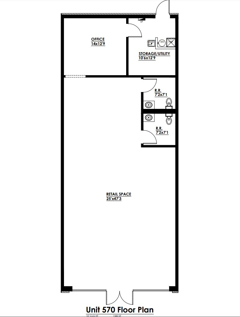 568 Brook Forest Ave, Shorewood, IL for lease Floor Plan- Image 1 of 6