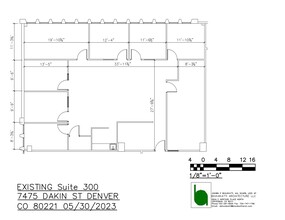 7475 Dakin St, Denver, CO for lease Site Plan- Image 1 of 1