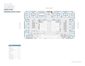 100 Park Ave, New York, NY for lease Floor Plan- Image 2 of 3