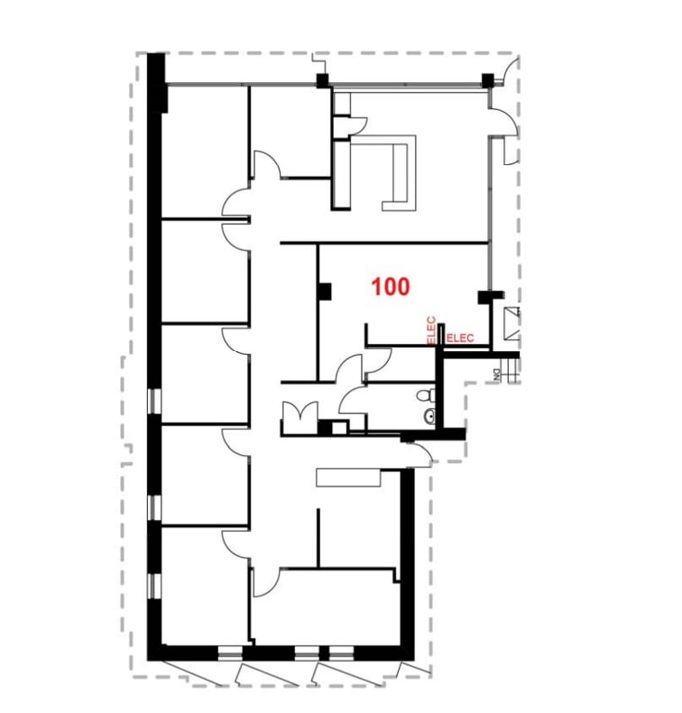 222 Somerset St W, Ottawa, ON for lease Floor Plan- Image 1 of 1