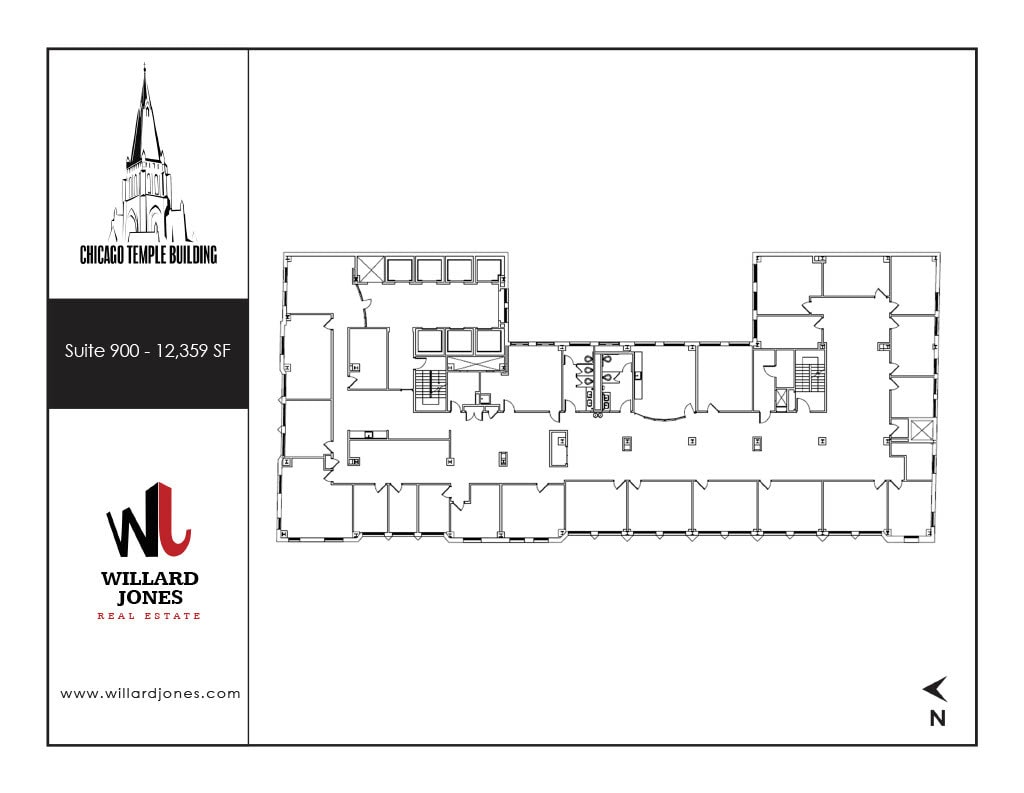 77 W Washington St, Chicago, IL for lease Floor Plan- Image 1 of 1