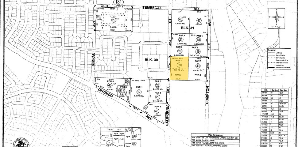 2095 California Ave, Corona, CA for sale - Plat Map - Image 1 of 1