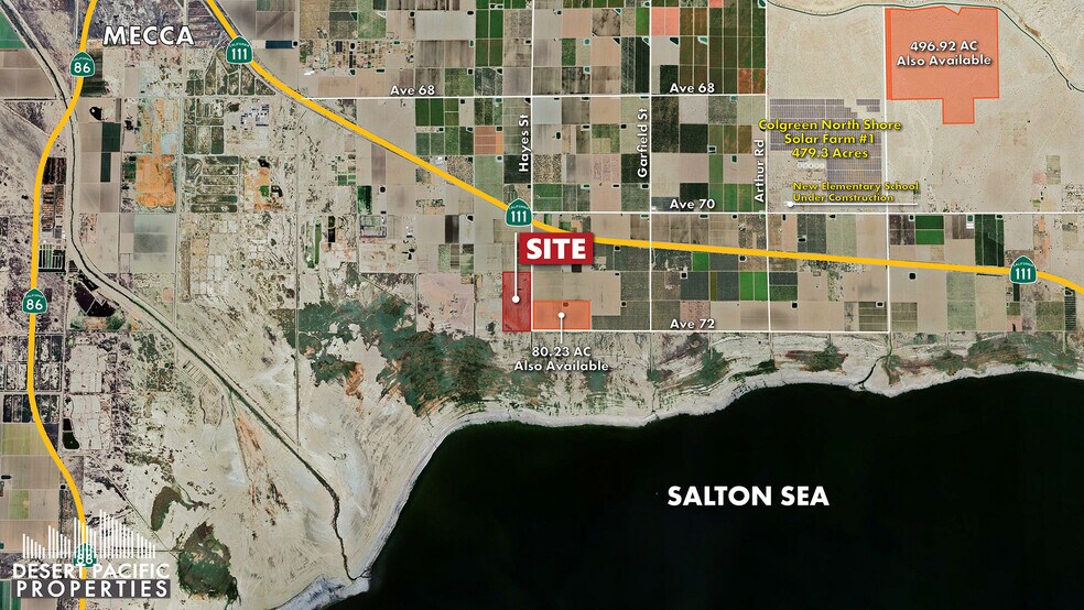 71st Ave, Mecca, CA for sale - Building Photo - Image 2 of 9