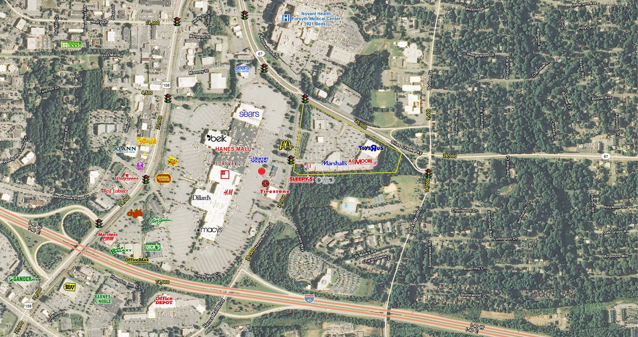 3200-3282 Silas Creek Pky, Winston-Salem, NC for sale Building Photo- Image 1 of 1