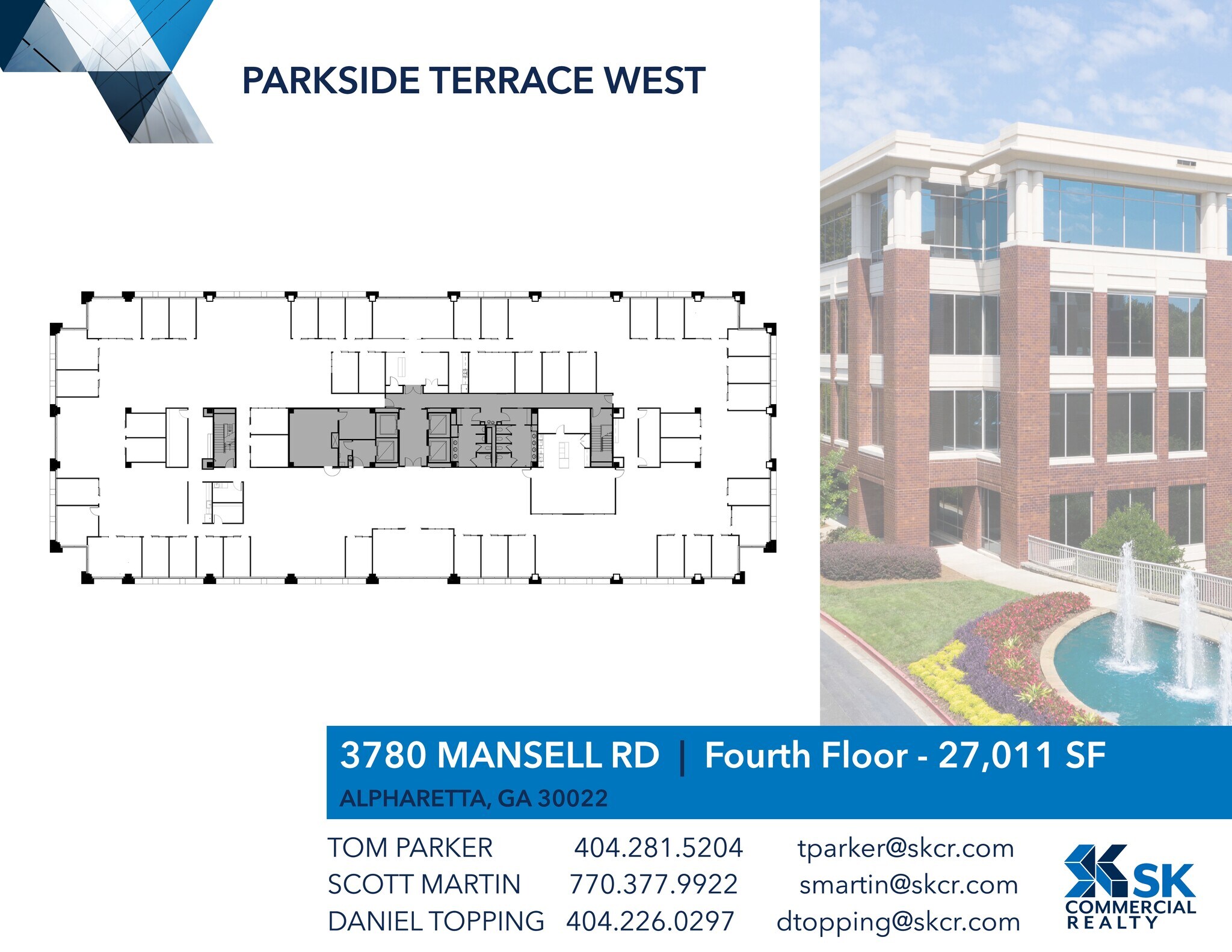 3780 Mansell Rd, Alpharetta, GA for lease Site Plan- Image 1 of 1