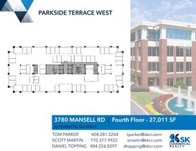 3780 Mansell Rd, Alpharetta, GA for lease Site Plan- Image 1 of 1