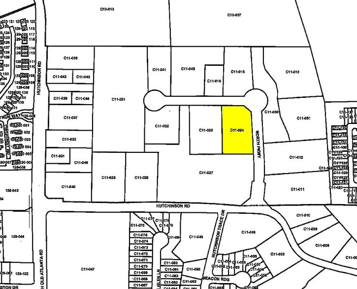 3545 North Pky, Cumming, GA for lease - Plat Map - Image 3 of 3