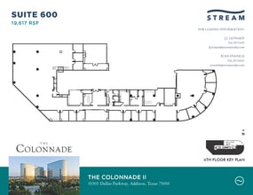 15301 N Dallas Pky, Addison, TX for lease Floor Plan- Image 1 of 2