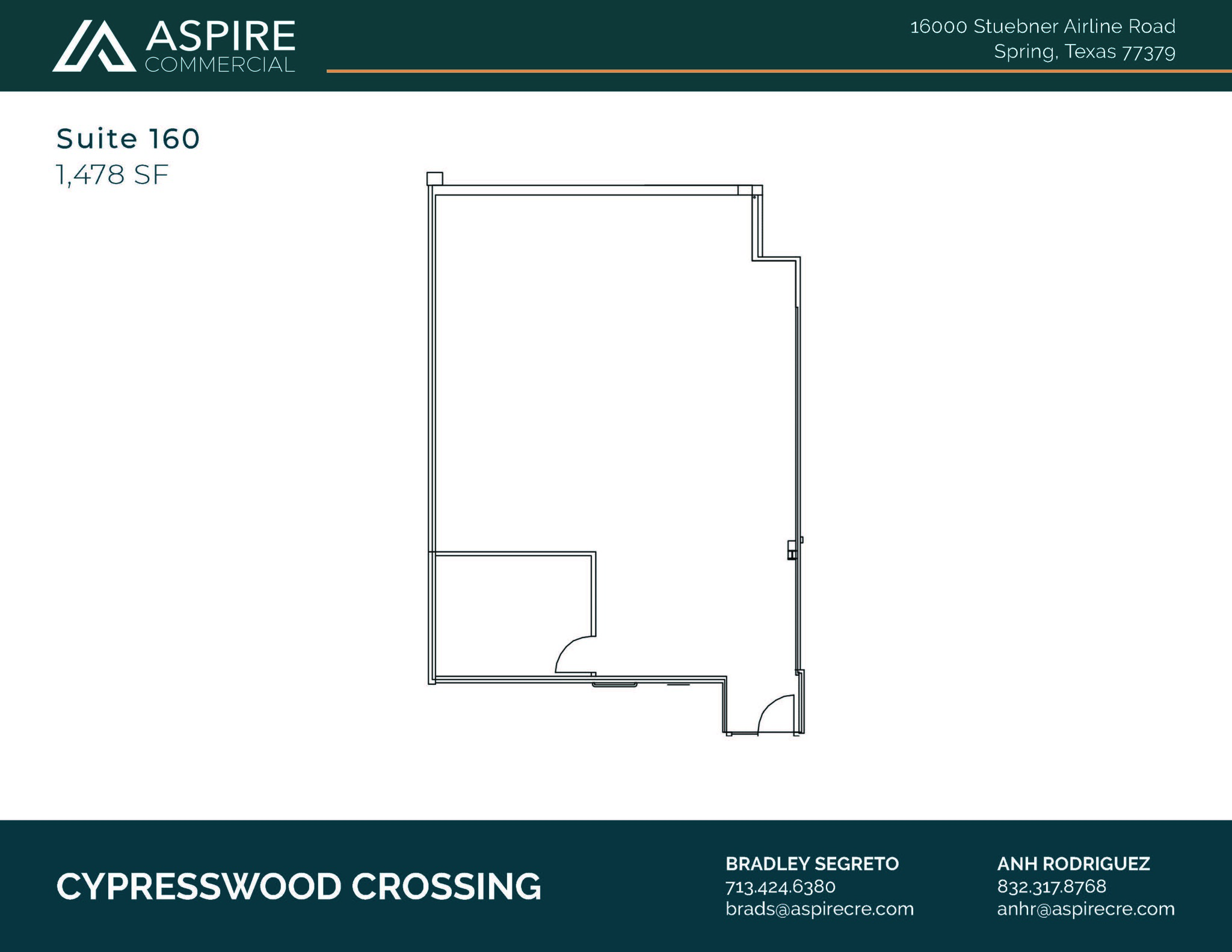 16000 Stuebner Airline Rd, Spring, TX for lease Floor Plan- Image 1 of 1