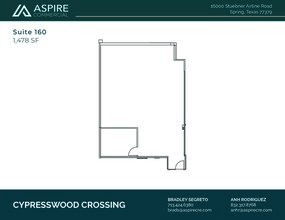 16000 Stuebner Airline Rd, Spring, TX for lease Floor Plan- Image 1 of 1