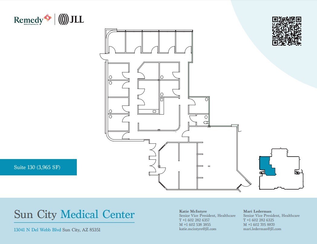 13041 N Del Webb Blvd, Sun City, AZ for lease Floor Plan- Image 1 of 1