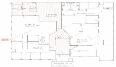 1736 S Central St, Visalia, CA for lease Floor Plan- Image 1 of 6