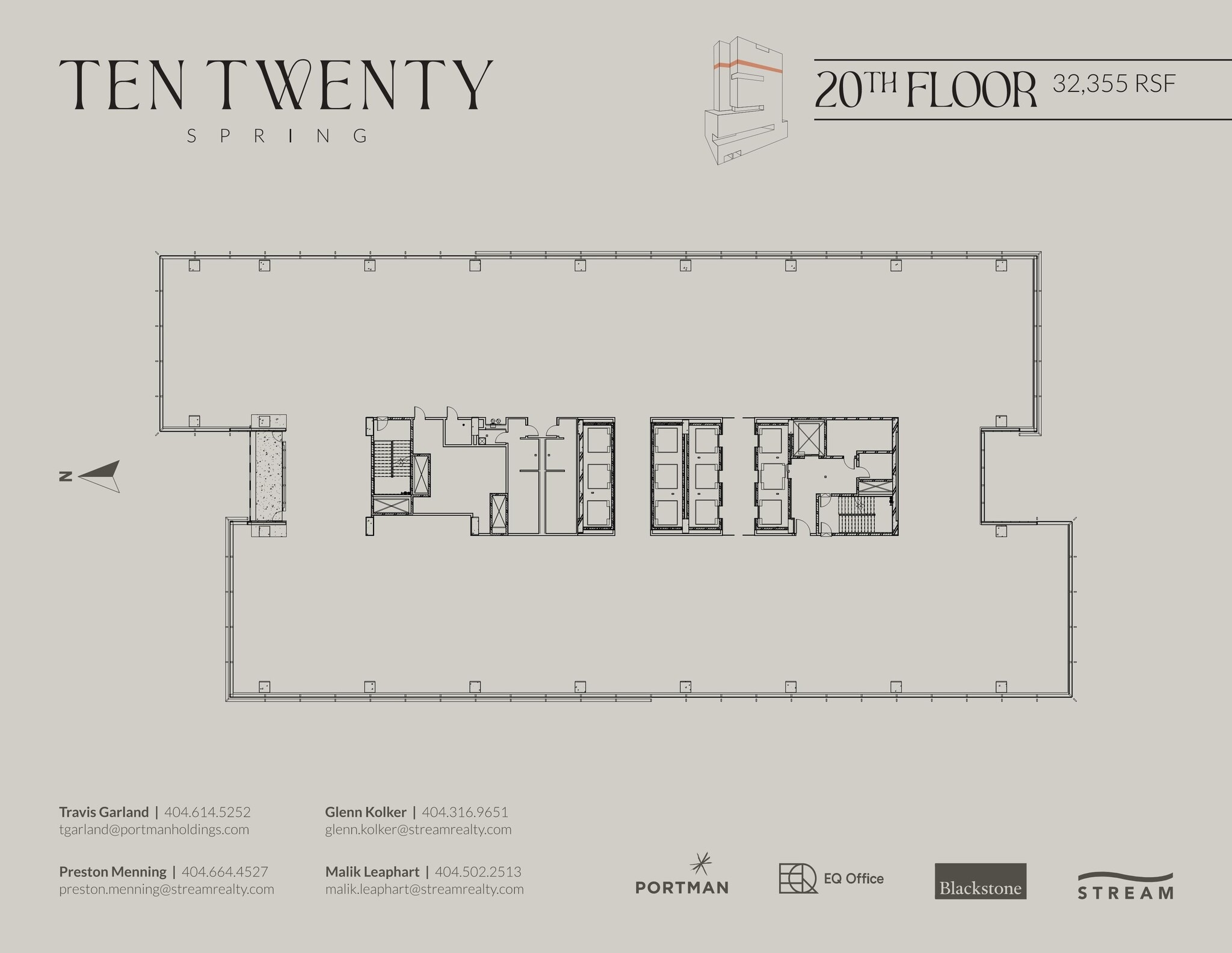1020 Spring St, Atlanta, GA for lease Floor Plan- Image 1 of 1