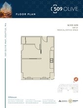 509 Olive Way, Seattle, WA for lease Floor Plan- Image 1 of 1