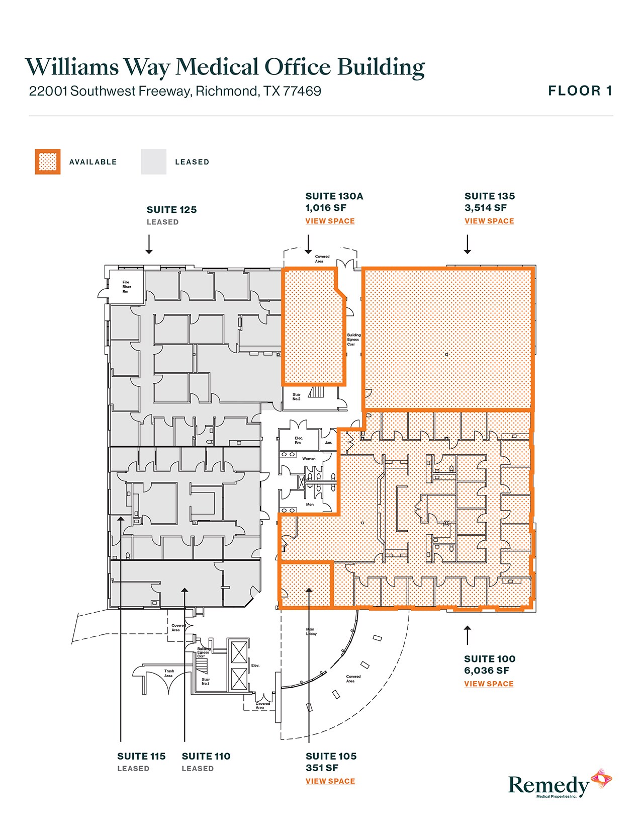 22001 Southwest Freeway, Richmond, TX for lease Floor Plan- Image 1 of 1