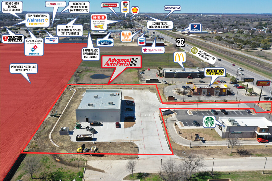 U.S. Highway 90, Hondo, TX 78861 - Advance Auto Parts | LoopNet