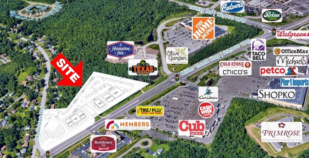 Miller Trunk Highway And Anderson Rd, Duluth, MN for sale - Primary Photo - Image 1 of 1