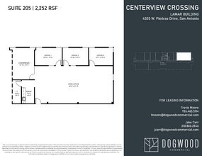 4538 Centerview Dr, San Antonio, TX for lease Floor Plan- Image 1 of 1