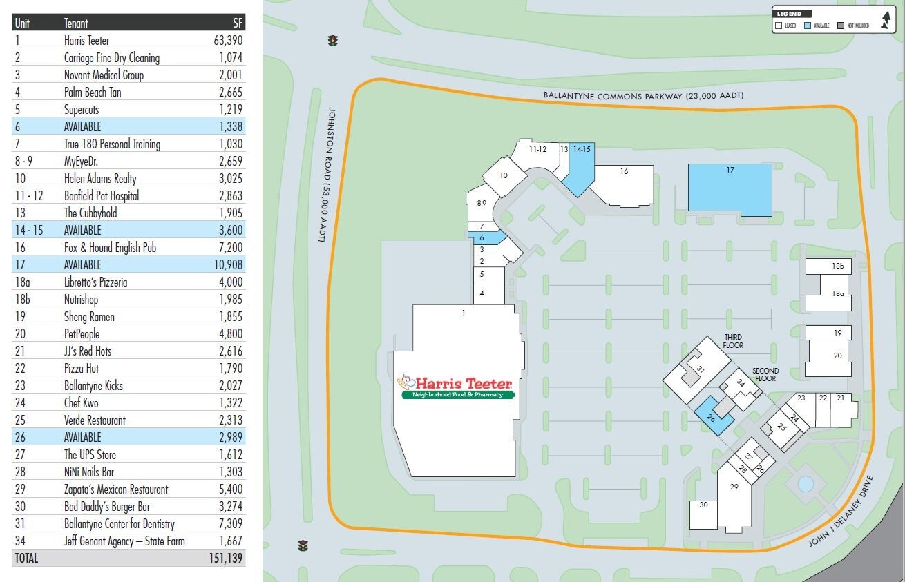 15235 John J Delaney Dr, Charlotte, NC 28277 Ballantyne Commons East