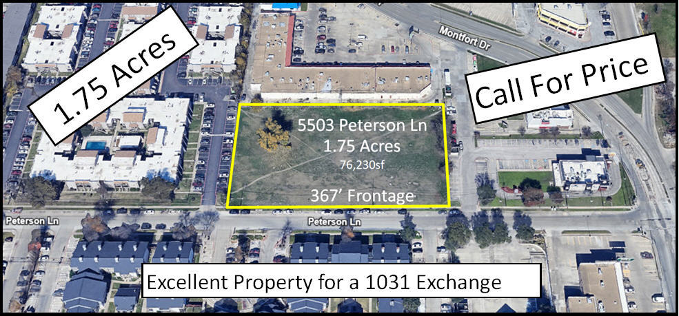 5503 Peterson Ln, Dallas, TX for sale Primary Photo- Image 1 of 8