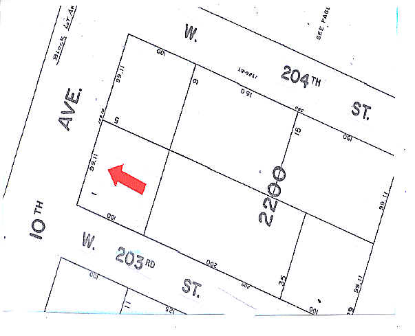 3795 Tenth Ave, New York, NY for lease - Plat Map - Image 3 of 4