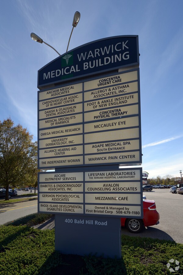 400 Bald Hill Rd, Warwick, RI 02886 Warwick Medical Building