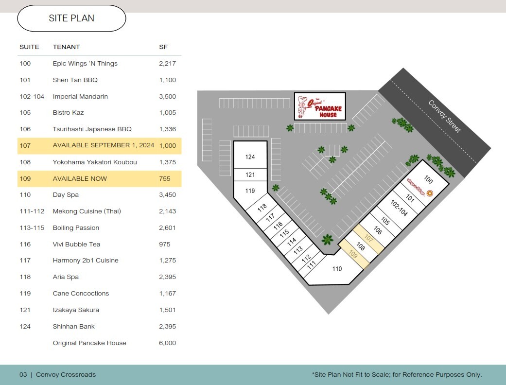 3904-3906 Convoy St, San Diego, CA for lease Site Plan- Image 1 of 1