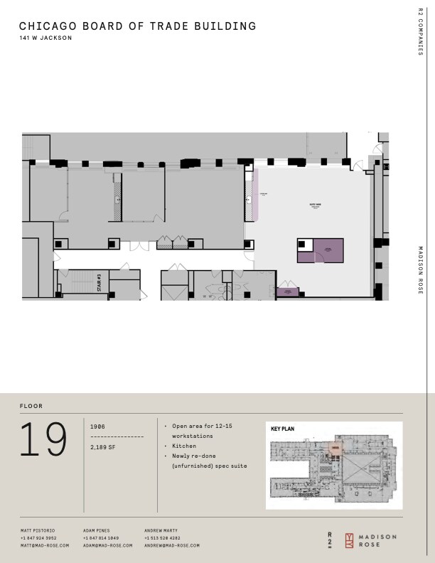 141 W Jackson Blvd, Chicago, IL for lease Floor Plan- Image 1 of 1