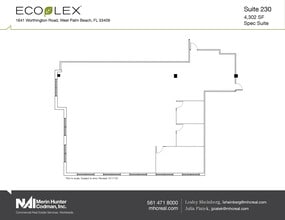 1641 Worthington Rd, West Palm Beach, FL for lease Floor Plan- Image 1 of 2